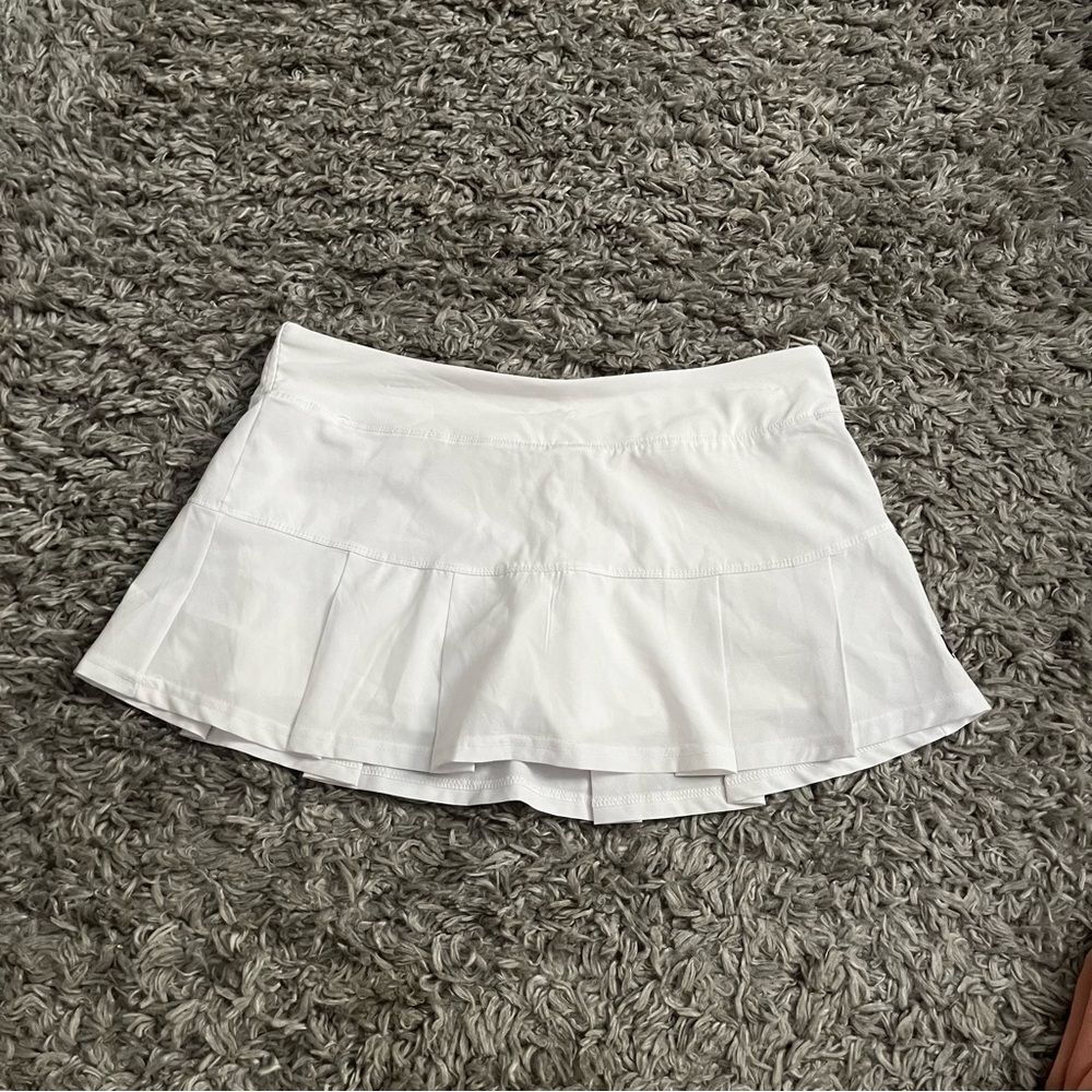 Prince white tennis skirt size medium